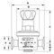 Réducteur de pression Type 8846J série P130J inox action directe Tri-clamp DIN 32676-A